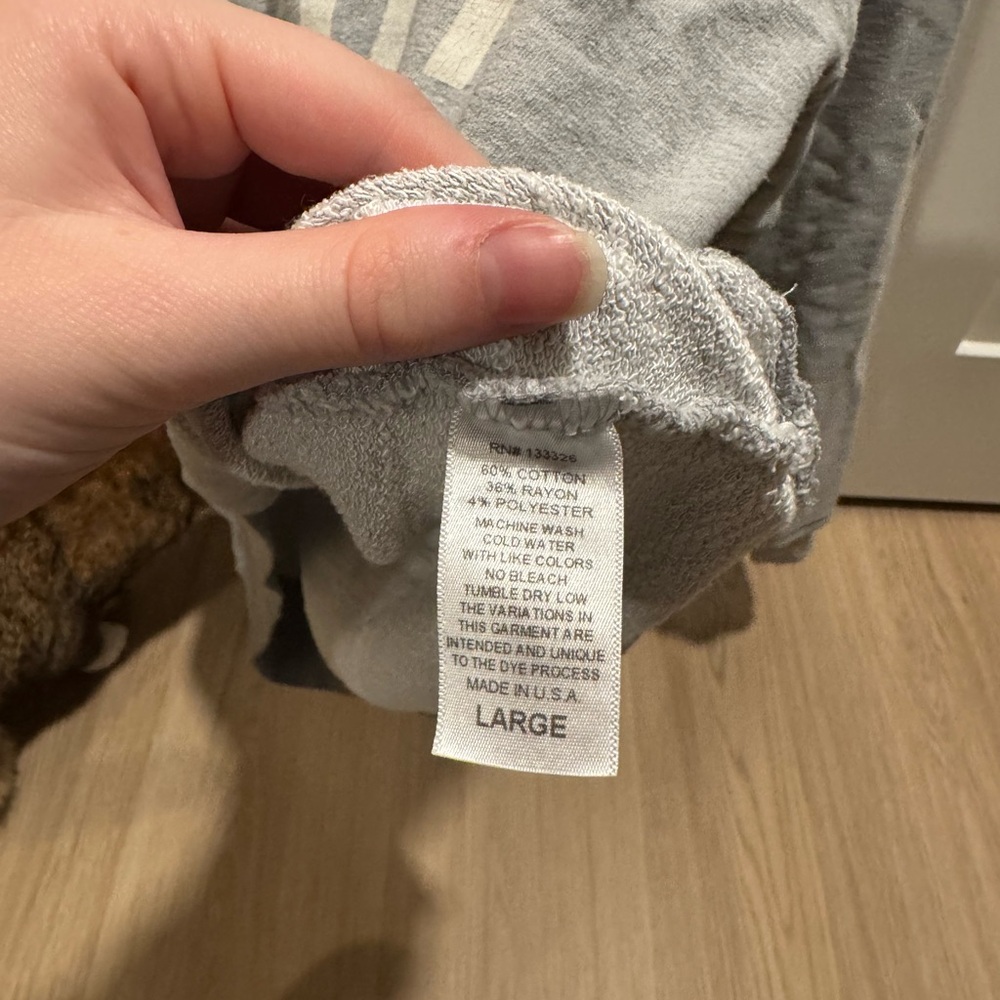 Gray Free People 'East Coast' Sweatshirt - Picture 3 of 6